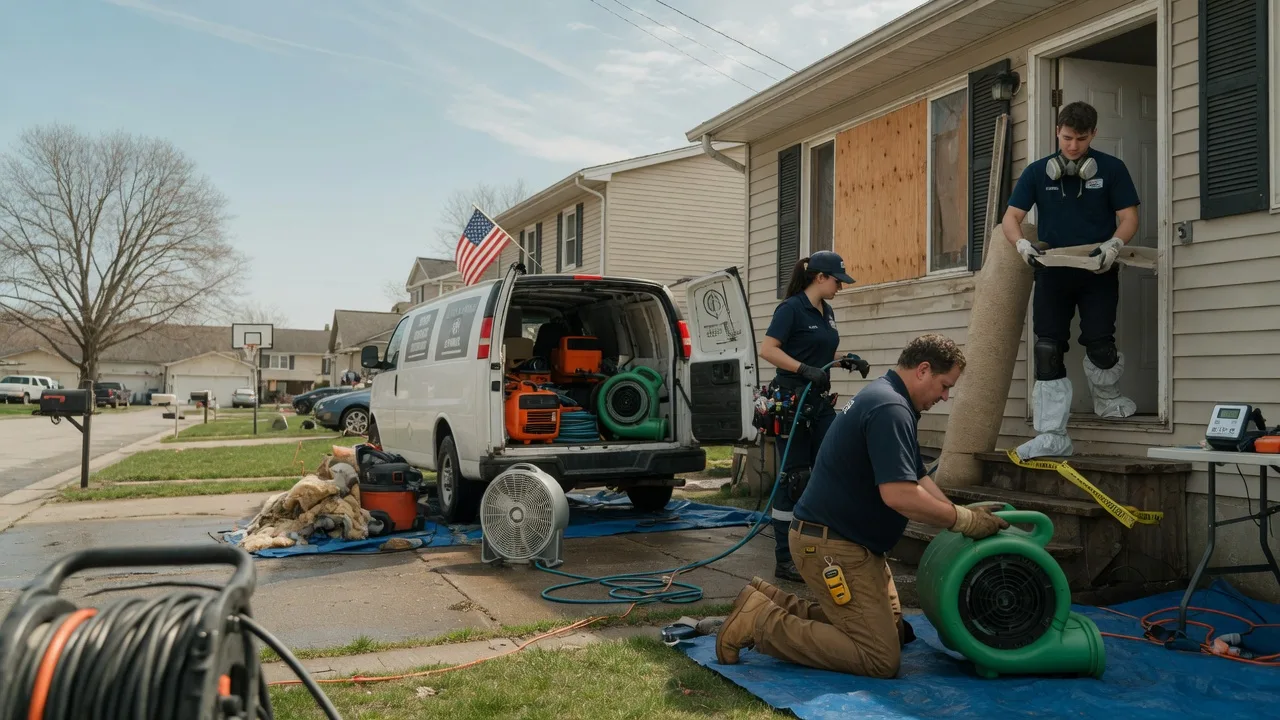Water Damage Restoration in Homestead, IA near me